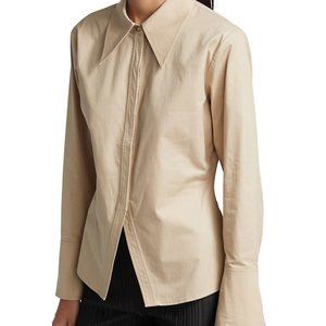 NWT Tiffany Tan Shirt - Anine Bing